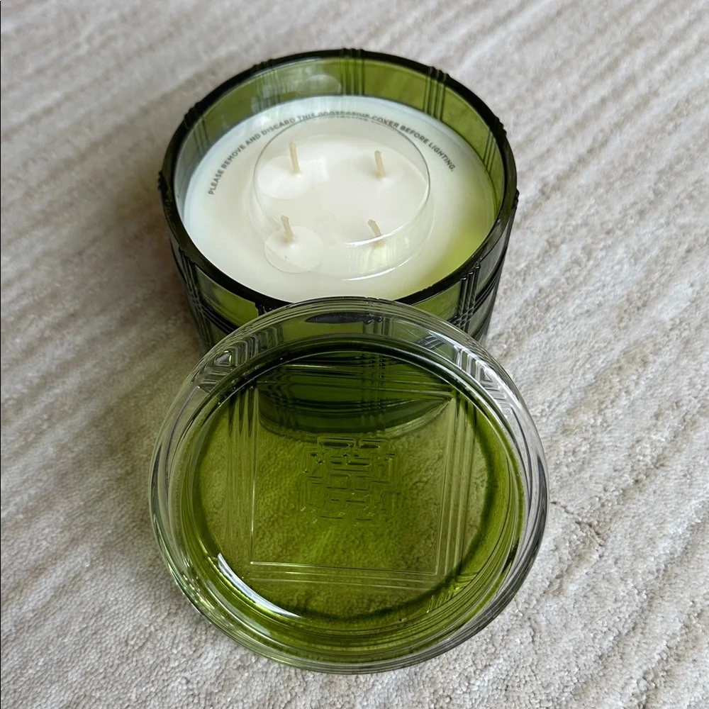 NWT HomeWorx by Slatkin + Co. Golden Bamboo Clarendon Scented Candle 18 oz.